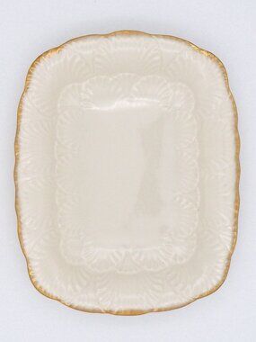 Vintage Lenox 8 inch Rectangular Tray - Trellis Collection